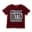 Straight Outta Kakkoos Unisex Toddler T-Shirt in Garnet Color